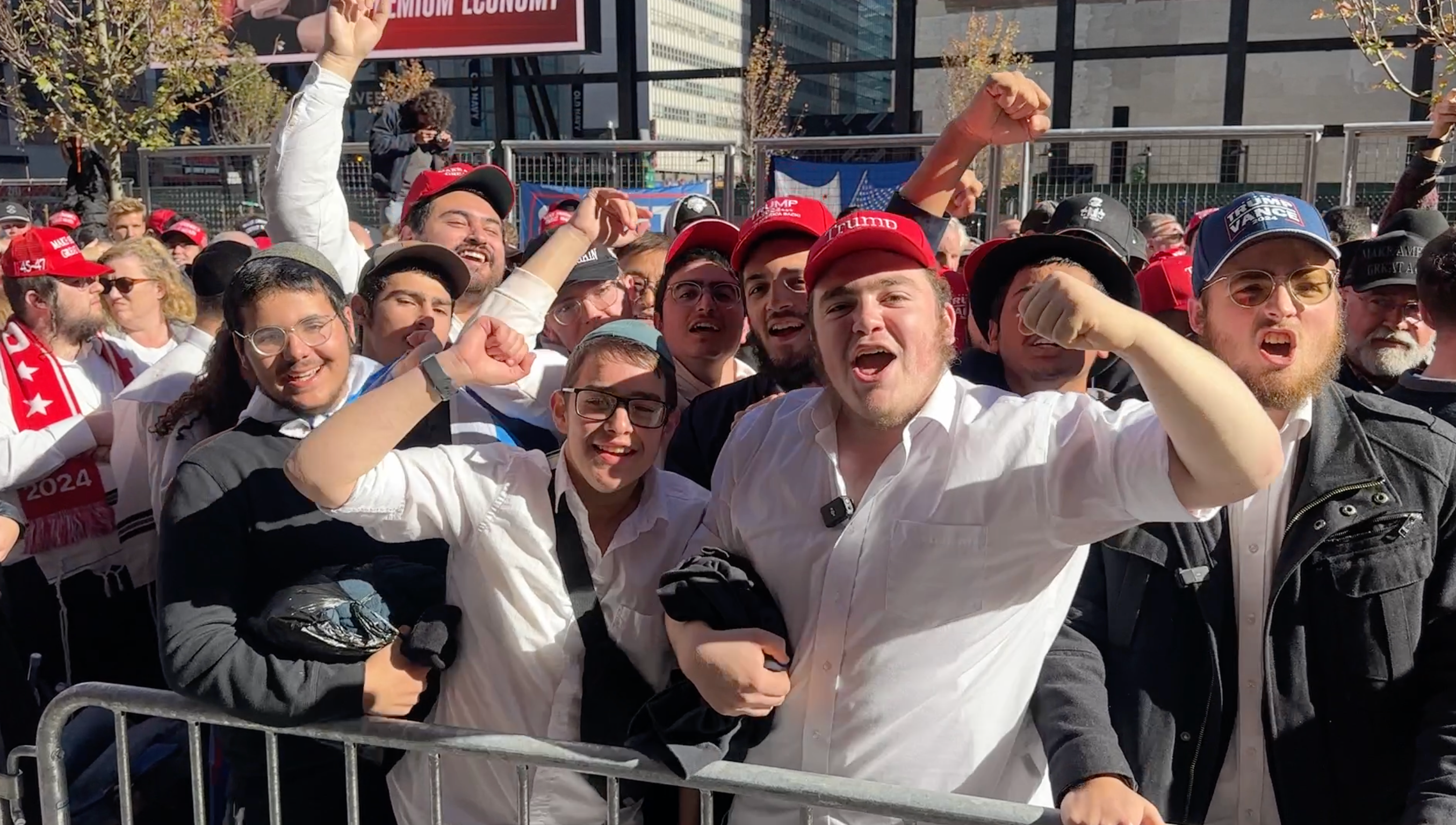 Trump supporters outside Madison Square Garden say ‘exhilarating’ rally shows NY is in play